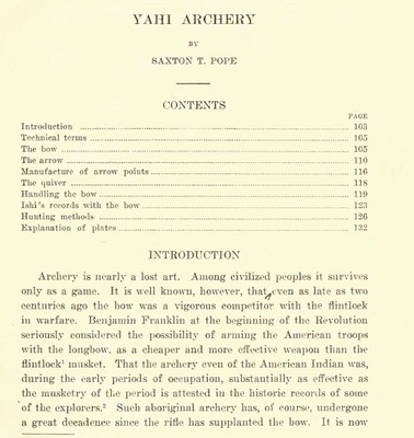 Product picture Archery, Yahi Archery