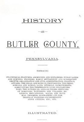 Product picture Genealogy Butler County, Pa, Penn History